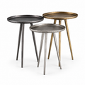 Round Side Table Trio