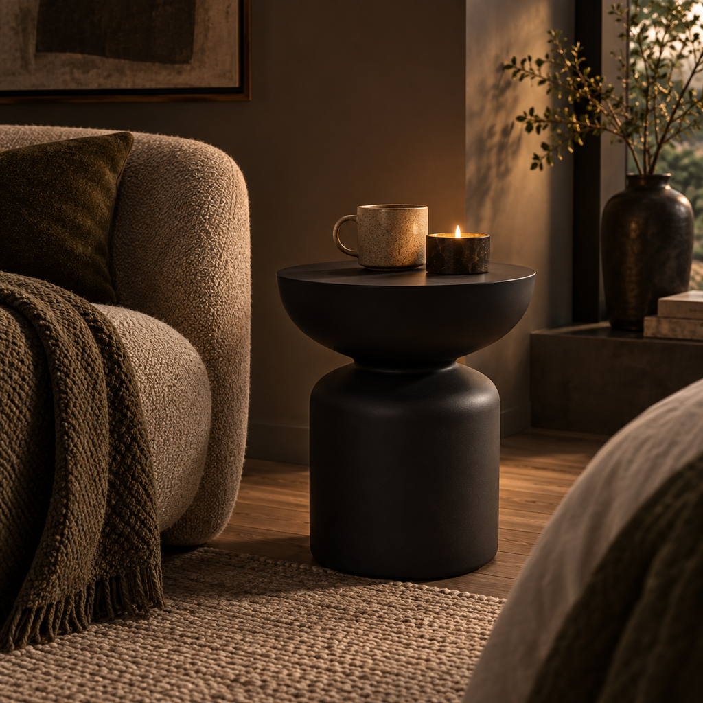 Round Side Table, Dia 370