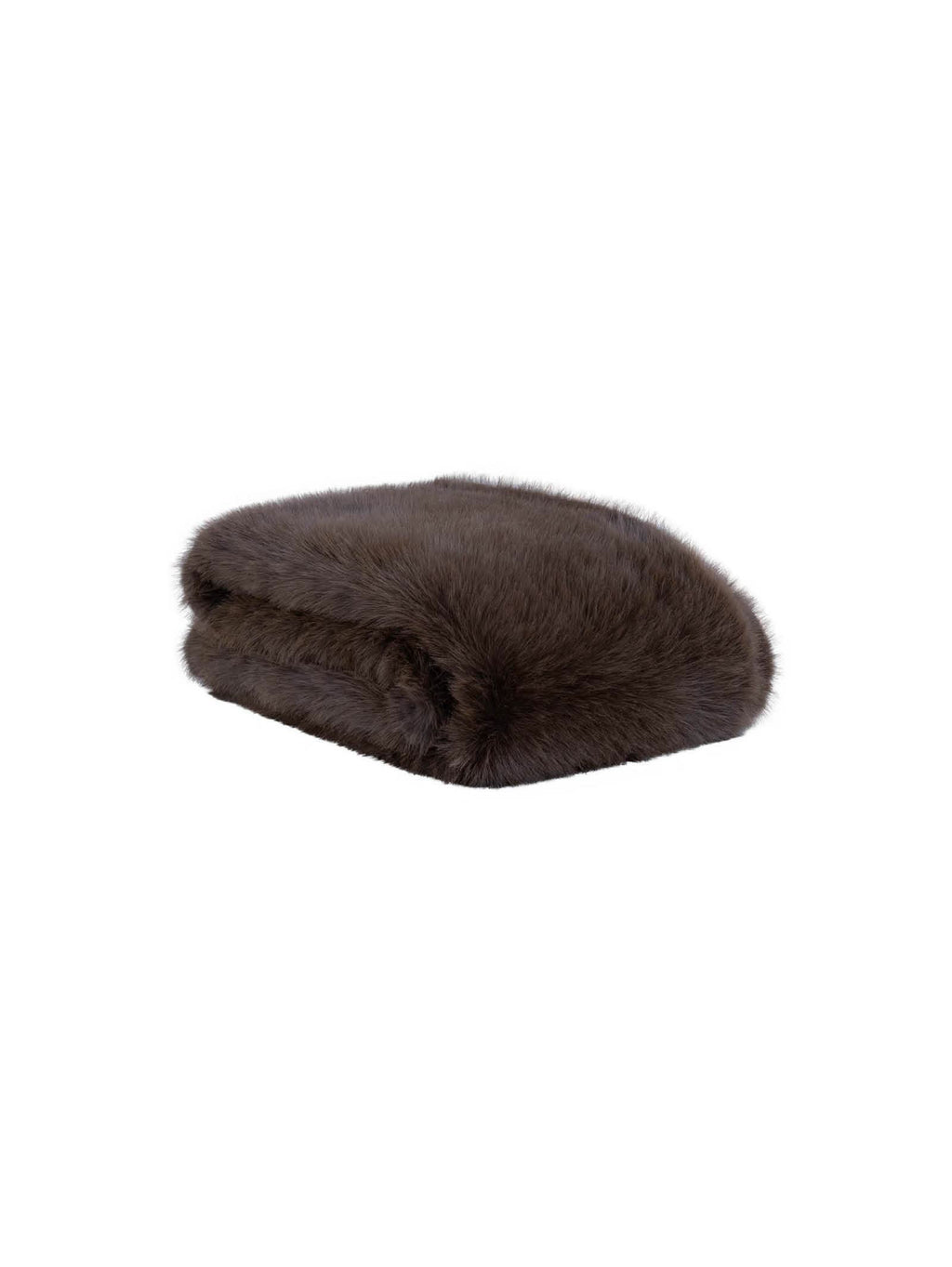 Brown Bear Fur Throw