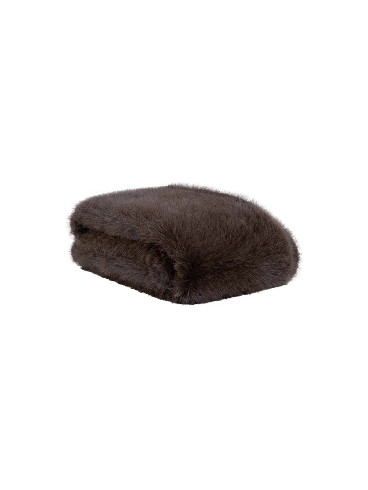 Brown Bear Fur Throw