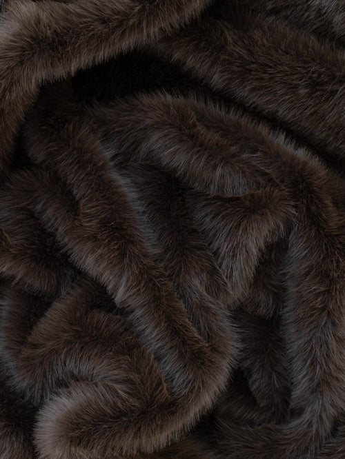 Brown Bear Fur Throw