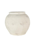 Kalk Vessel · Limewashed terracotta, 40 cm