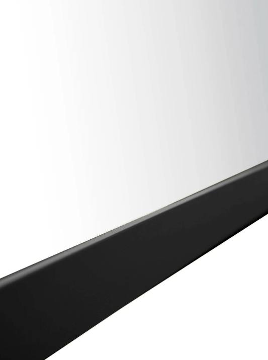 Idro Mirror in Matte Black