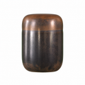 Garden Pearl · Sculptural form in bronze and gunmetal glaze